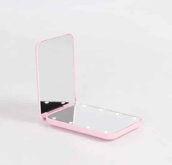Glow Foldable LED Makeup Mirror